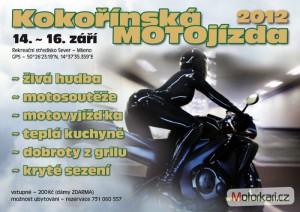 Kokořínská motojízda 2012