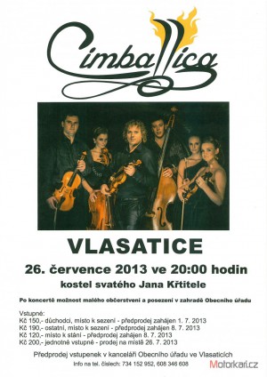 Koncert Cimballica Vlasatice