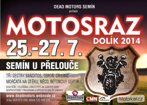 Motosraz Semín Dolík 2014
