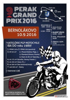 Perak Grand Prix 2016 - 9 rocnik Slovensko - Bernolakovo