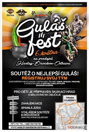 Guláš Fest 2017 Harley-Davidson-Ostrava