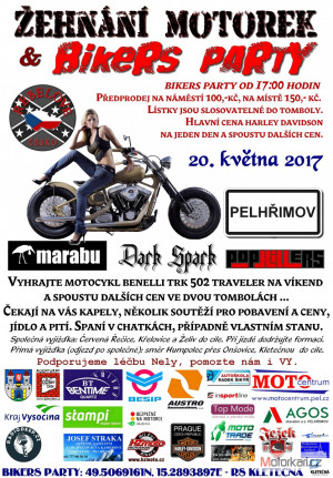 Žehnání motorek & Bikers party 2017