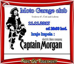 Koncert kapely Captain Morgan