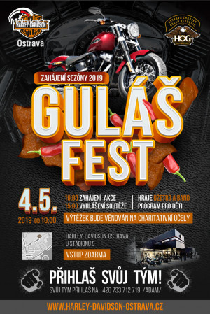 Guláš Fest 2019 Harley-Davidson-Ostrava