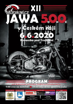 Jawa 500 OHC - XII. sraz motocyklů této značky.