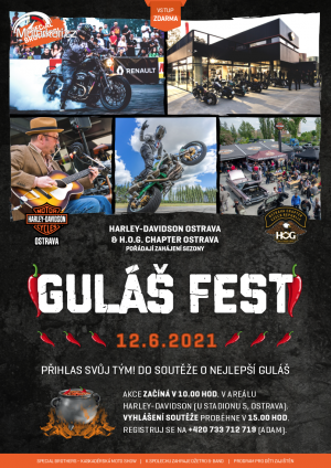 Guláš Fest Harley-Davidson-Ostrava