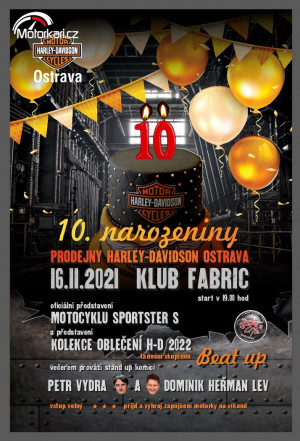 10.narozeniny prodejny Harley-Davidson-Ostrava