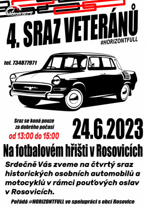 Sraz veteránů Rosovice 2023