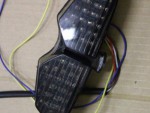 LED zadní světlo s integrovanými blinkry
