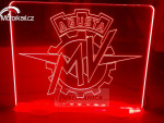 Stylová Dekorace LED- Logo MV Agusta
