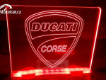 Stylová Dekorace LED- Ducati Corse