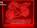 Stylová Dekorace LED- Ducati 999