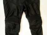 Kožené zkrácené kalhoty TEX PEED - vel. 24, pas 90 cm