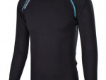 Termo triko RSA Heat černo - modré dlouhý rukáv