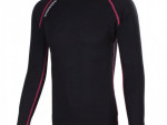 Termo triko RSA Heat černo-růžové dlouhý rukáv