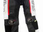 Textilní kalhoty s kůží FLM - vel. 58, pas 100 cm