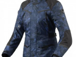 Dámská bunda na motorku Revit Voltiac 3 H2O camo modrá