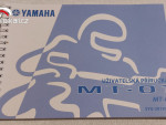 Uživatelská příručka Yamaha MT-01