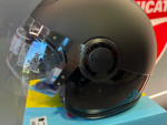 Jet Helmet Vespa VJ - Double Black XL