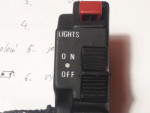 Přepímače světel a blinkrů Suzuki DR 350