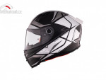 Integrální helma na motorku MT revenge 2 S hatax B2 černo-še
