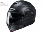 Výklopná helma na motorku HJC C91N Solid semi černá
