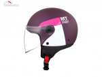 Otevřená helma na motorku MT street inboard C8 matná
