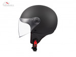 Otevřená helma na motorku MT Street S matná černá