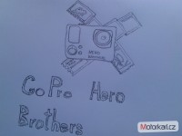 Moto skupina GoPro Hero brothers