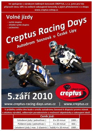 Creptus Racing Days 2 Sosnová