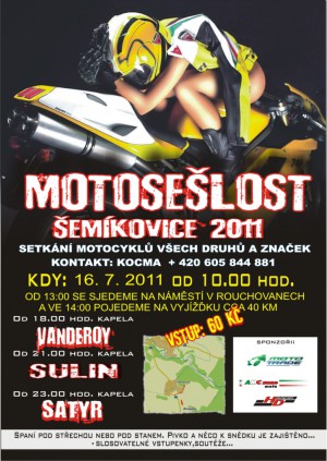 Motosešlost Šemíkovice 2011