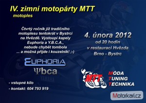IV. zimní motopárty MTT (motoples)