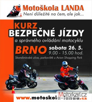 Kurz bezpečné jízdy Brno