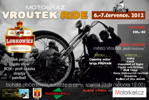 Motosraz Vroutek Ride