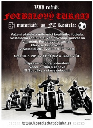 VII ročník motorkářský fotbalový turnaj