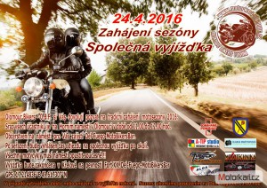 Zahájení sezony 2016 s Olomouc Bikers- O.B.F
