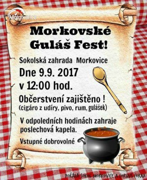 1. ročník Guláš Fest Morkovice