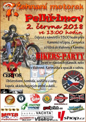 Žehnání motorek & Bikers-party 2018