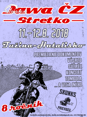 Jawa-ČZ Stretko 2018
