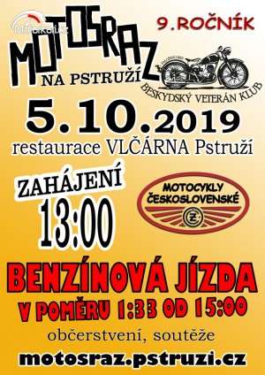 5.10.2019 -  Motosraz na Pstruží