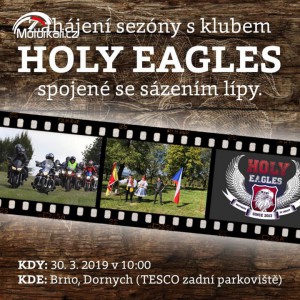 První jarní vyjížďka 2019 s Holy Eagles