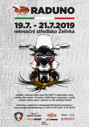 X. Mezinárodní sraz Moto Guzzi Clubu Bohemia