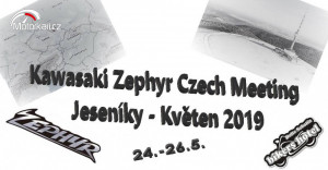 Kawasaki Zephyr Czech Meeting - Jeseníky - Květen 2019