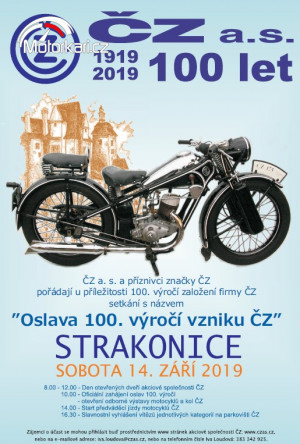 Oslava 100. výročí vzniku ČZ