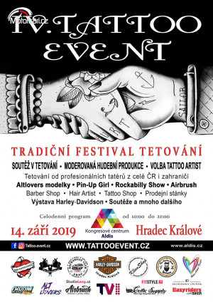 IV. Tattoo Event - Aldis Hradec Králové 2019