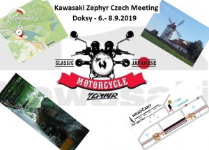 Kawasaki Zephyr Czech Meeting - Doksy - 6.- 8.9.2019