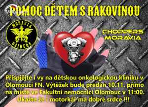 Benefice klubu Moravia Raiders 10.11.2019