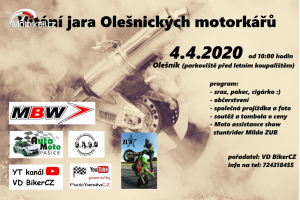 3. ročník Vítání jara Olešnických motorkářů