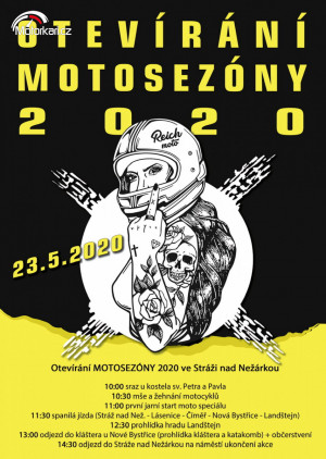 Otevírání motosezony 2020