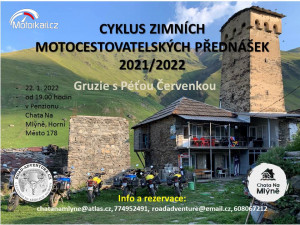 Cyklus Motocestovatelských přednášek 2021-2022